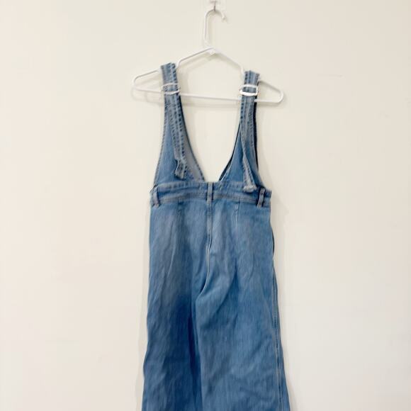 Free People Blue Denim Jumpsuit - Picture 6 of 8
